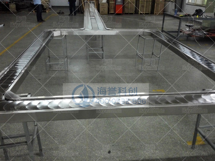 合金鋼回轉小火鍋設備現場生產圖1