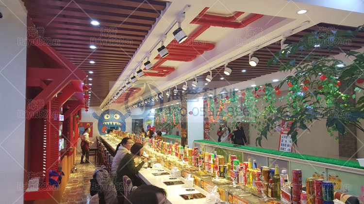 江蘇揚州魔獸人轉轉小火鍋店實景照片