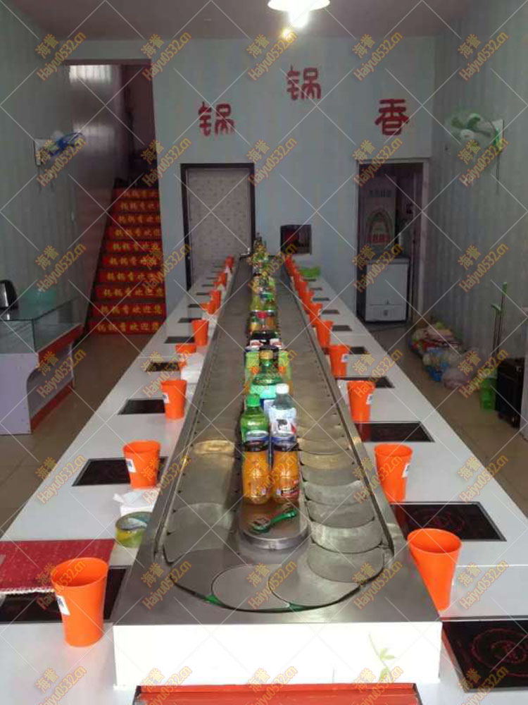 海洋旋轉火鍋設備安裝完畢圖3