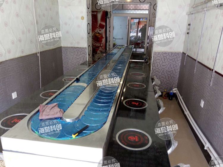 包頭回轉火鍋設備安裝成功