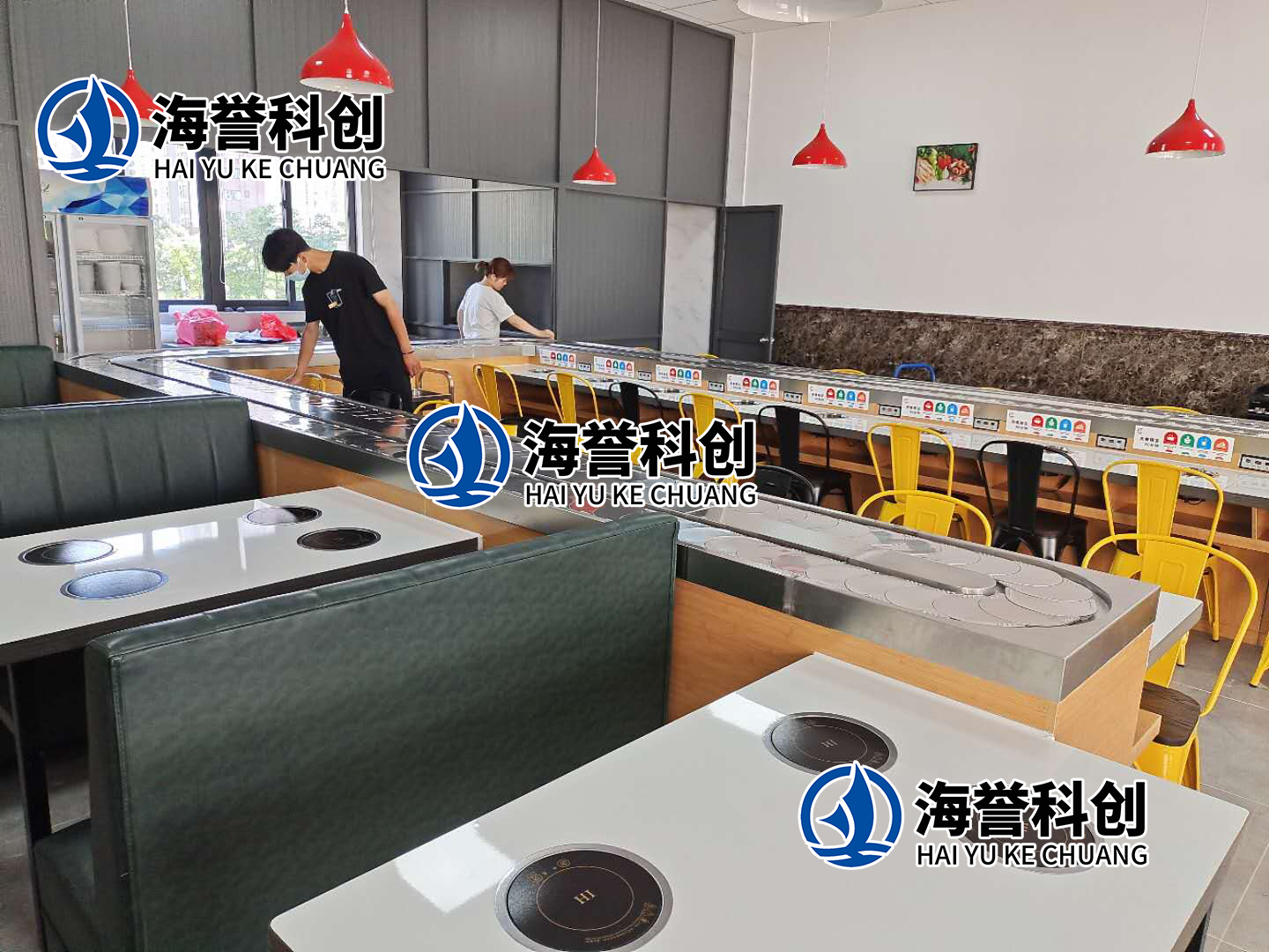 旋轉小火鍋設備
