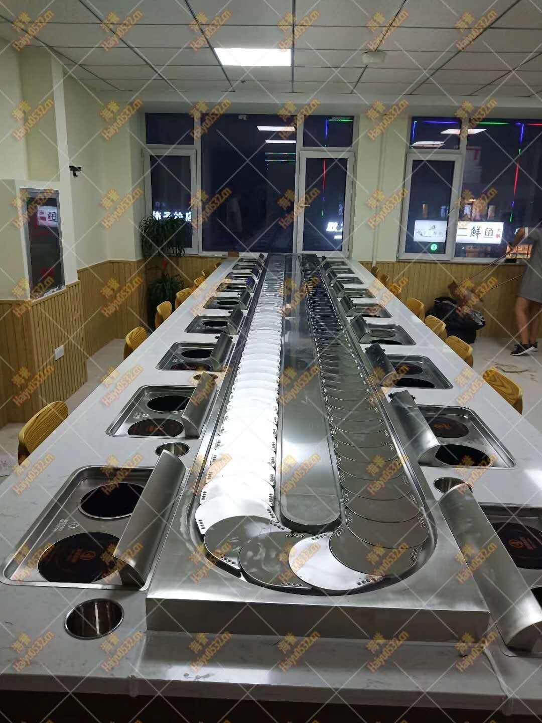 旋轉小火鍋涮烤一體設備