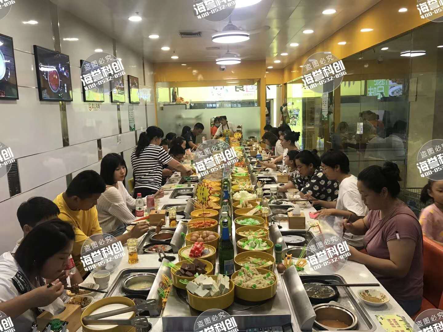排煙涮烤一體日常爆滿中！