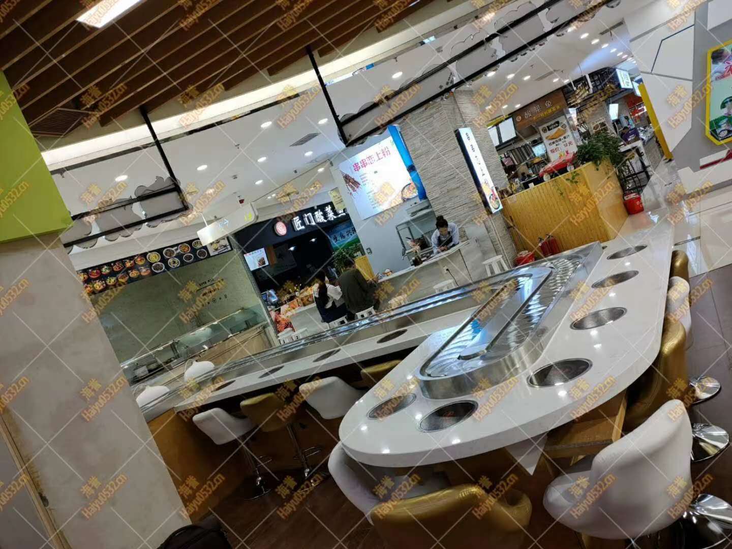 單涮旋轉火鍋設備