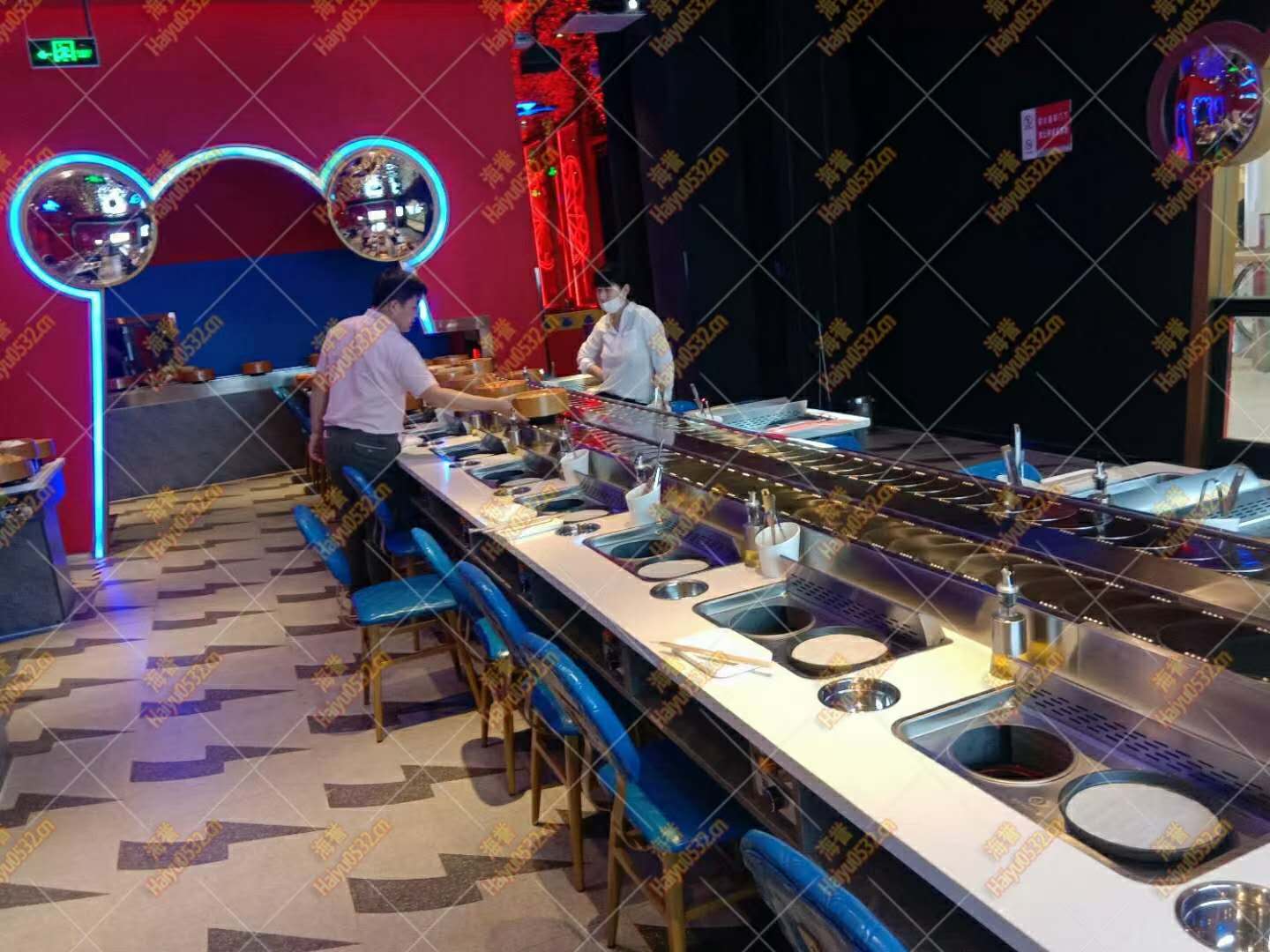 無煙涮烤一體設備