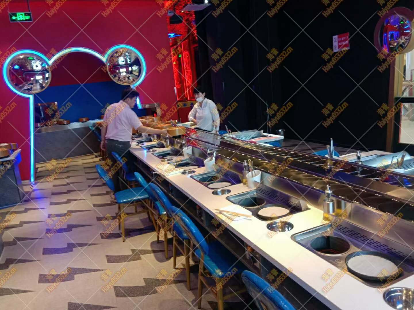 無煙涮烤一體設備