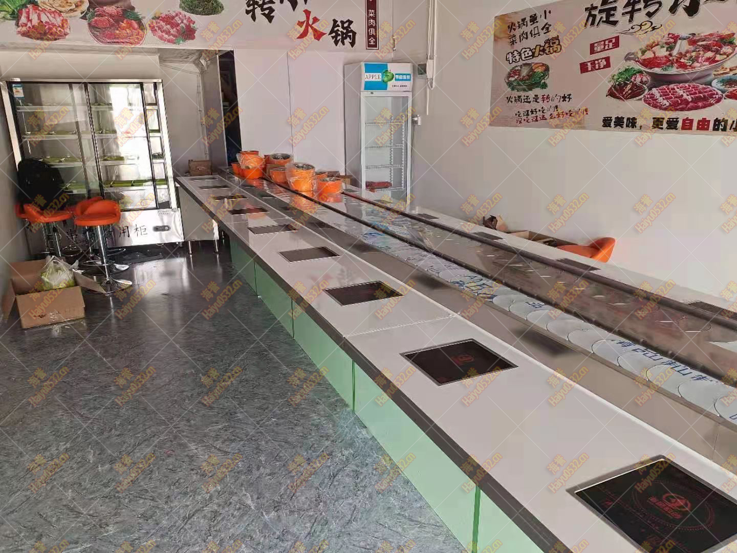 旋轉小火鍋設備