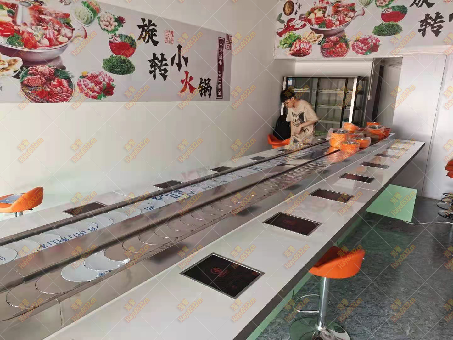 旋轉小火鍋設備