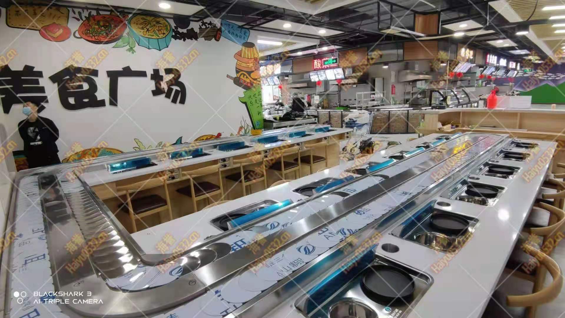 無煙涮烤旋轉小火鍋設備