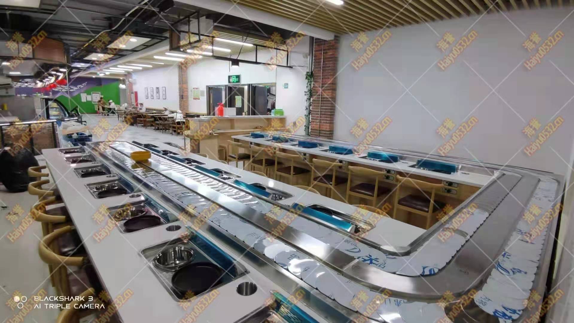 無煙涮烤旋轉小火鍋設備