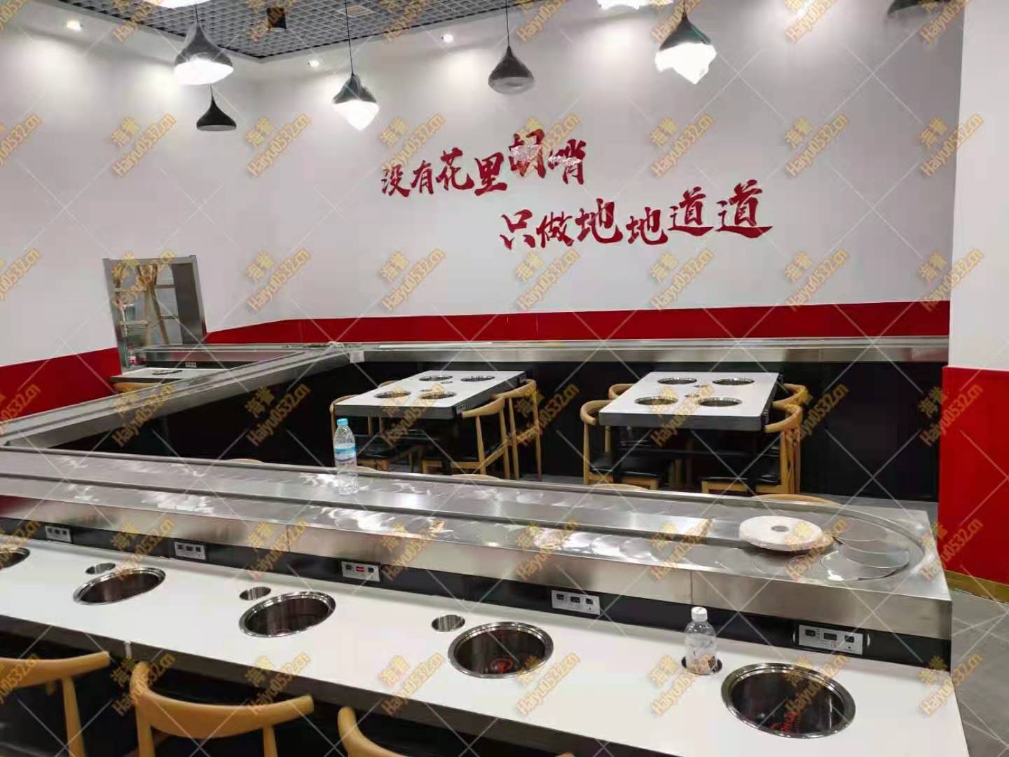 h型旋轉小火鍋設備地地道道