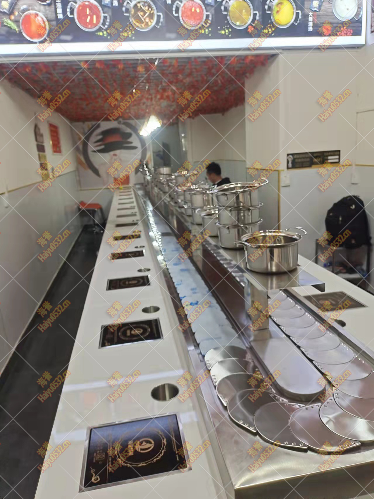 旋轉小火鍋設備