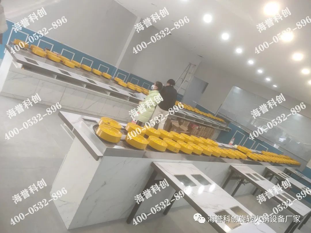 海譽科創河南三門峽單涮小火鍋設備安裝完成