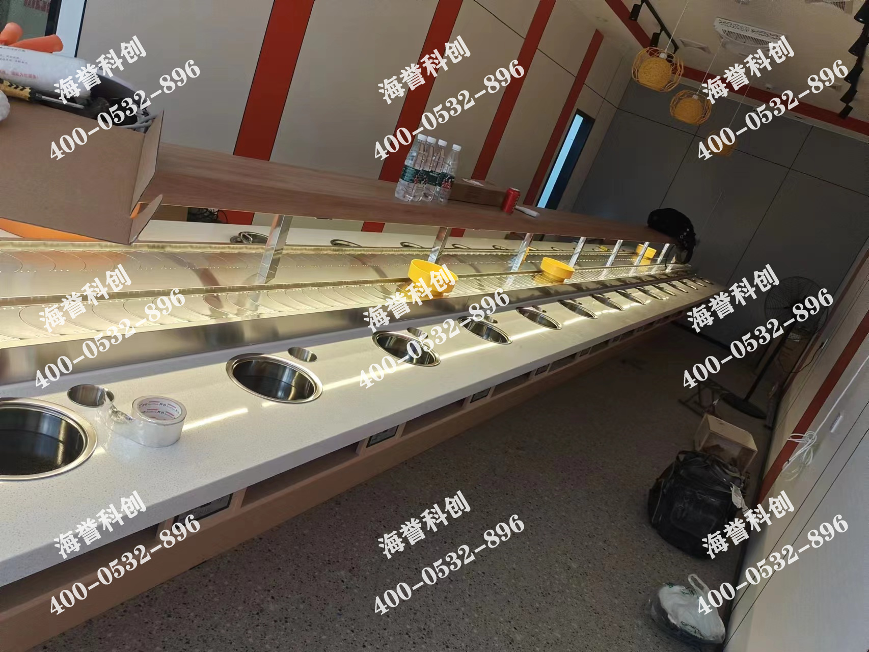 海譽科創江蘇蘇州單涮小火鍋設備安裝完成