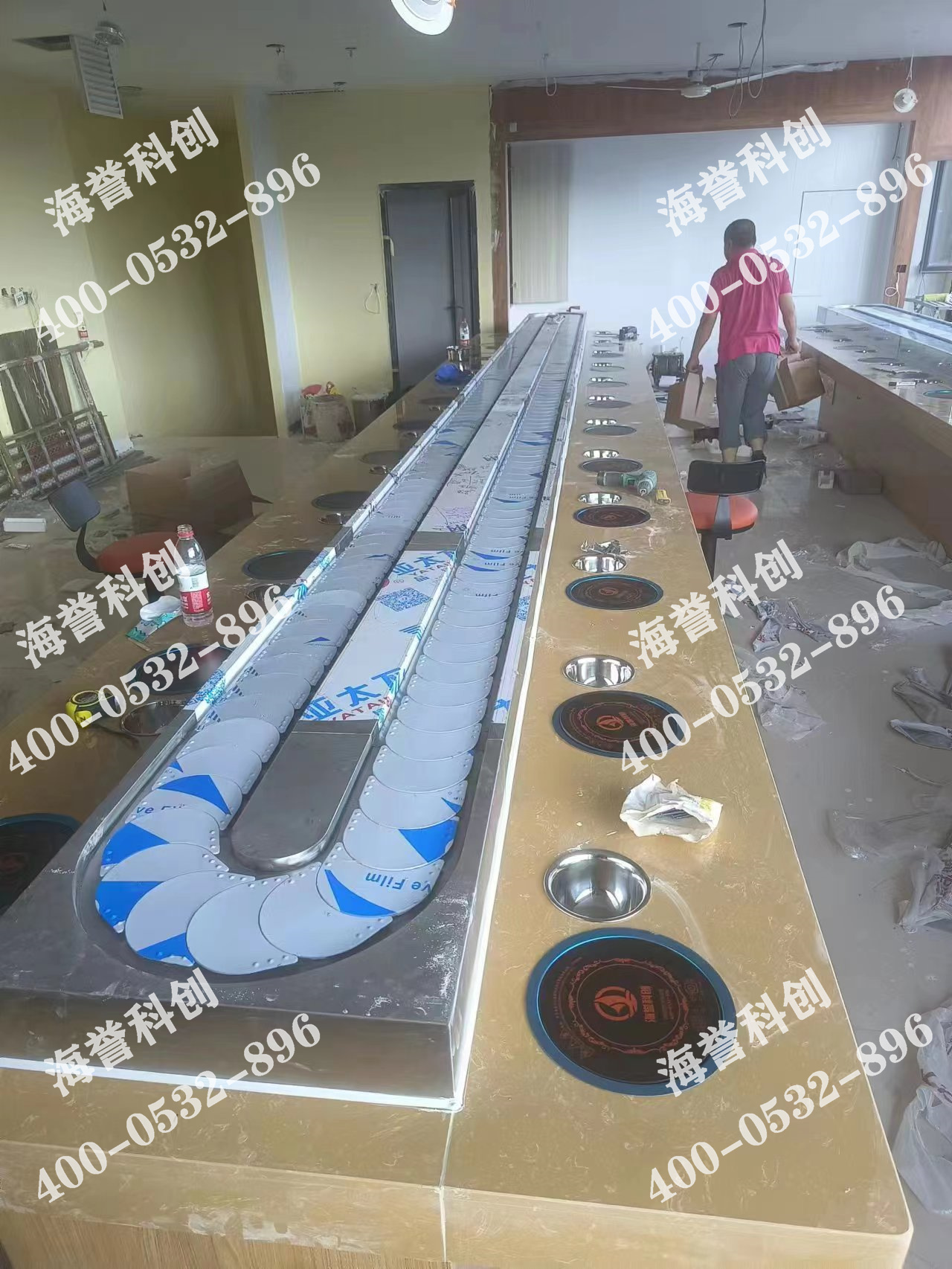 海譽科創內蒙古呼和浩特單涮小火鍋設備安裝完成