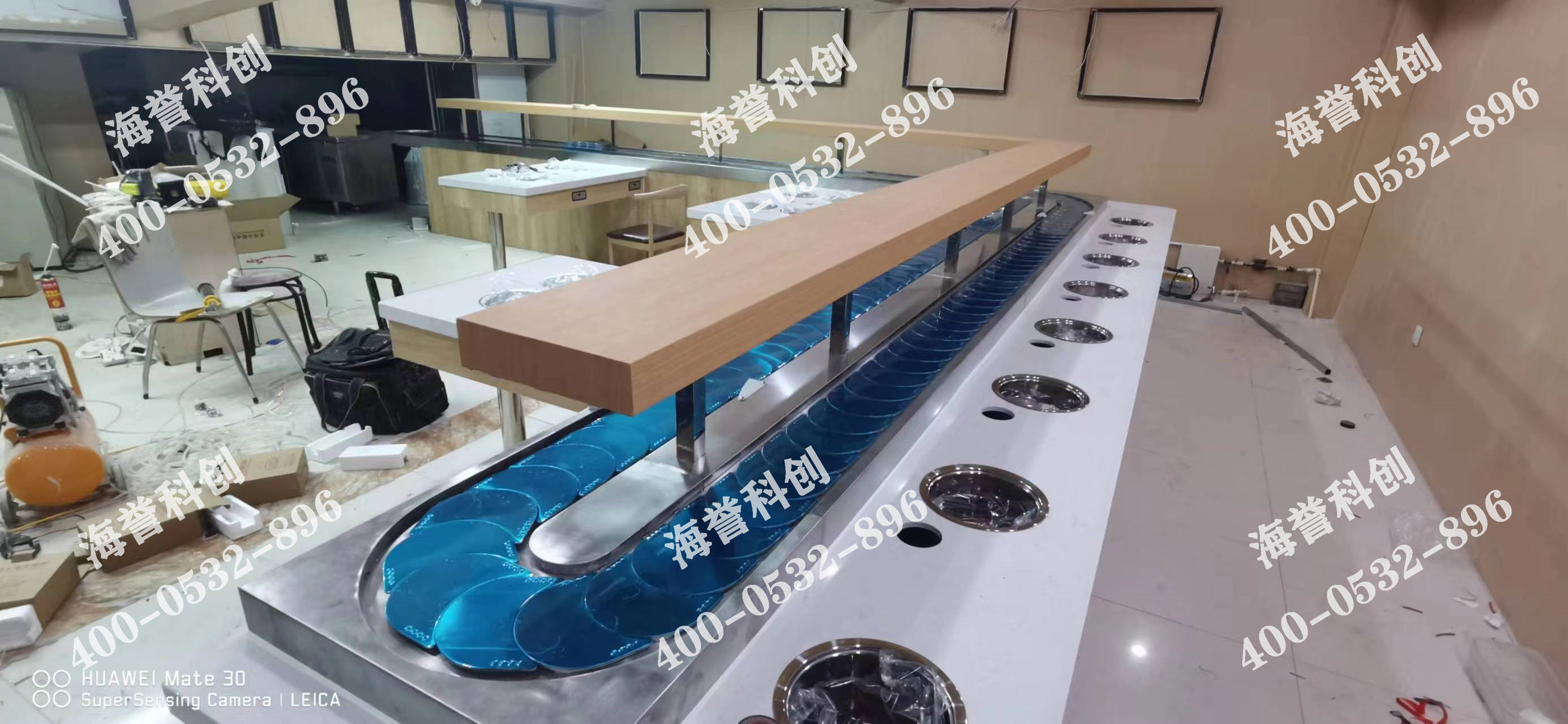 海譽科創山東威海單涮小火鍋設備安裝完成