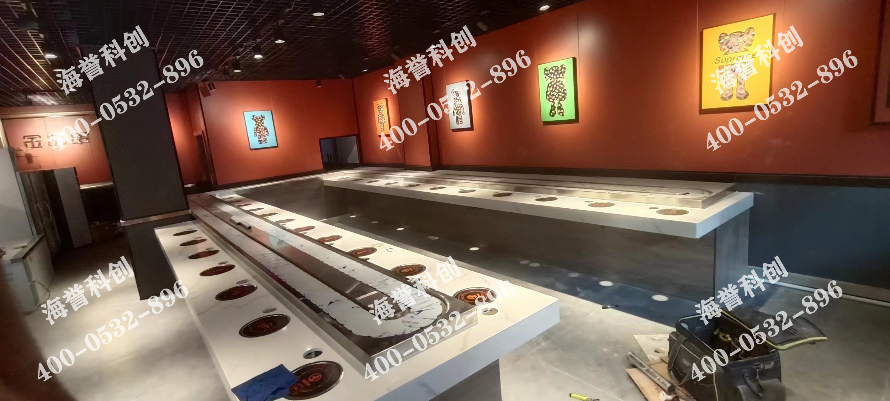 海譽科創新疆烏魯木齊單涮小火鍋設備安裝完成