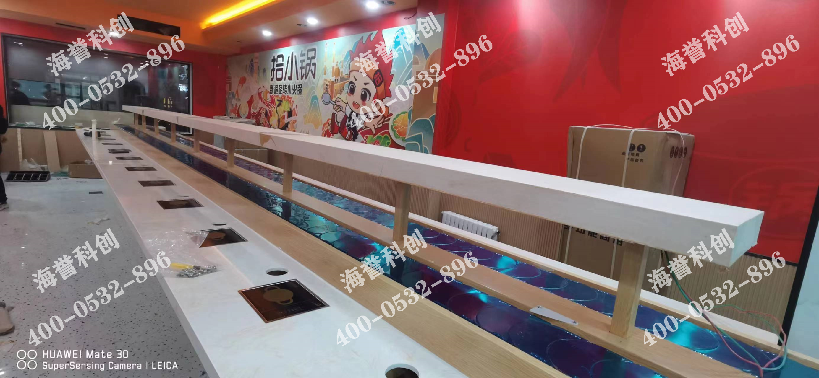 海譽科創新疆烏魯木齊單涮小火鍋設備安裝完成