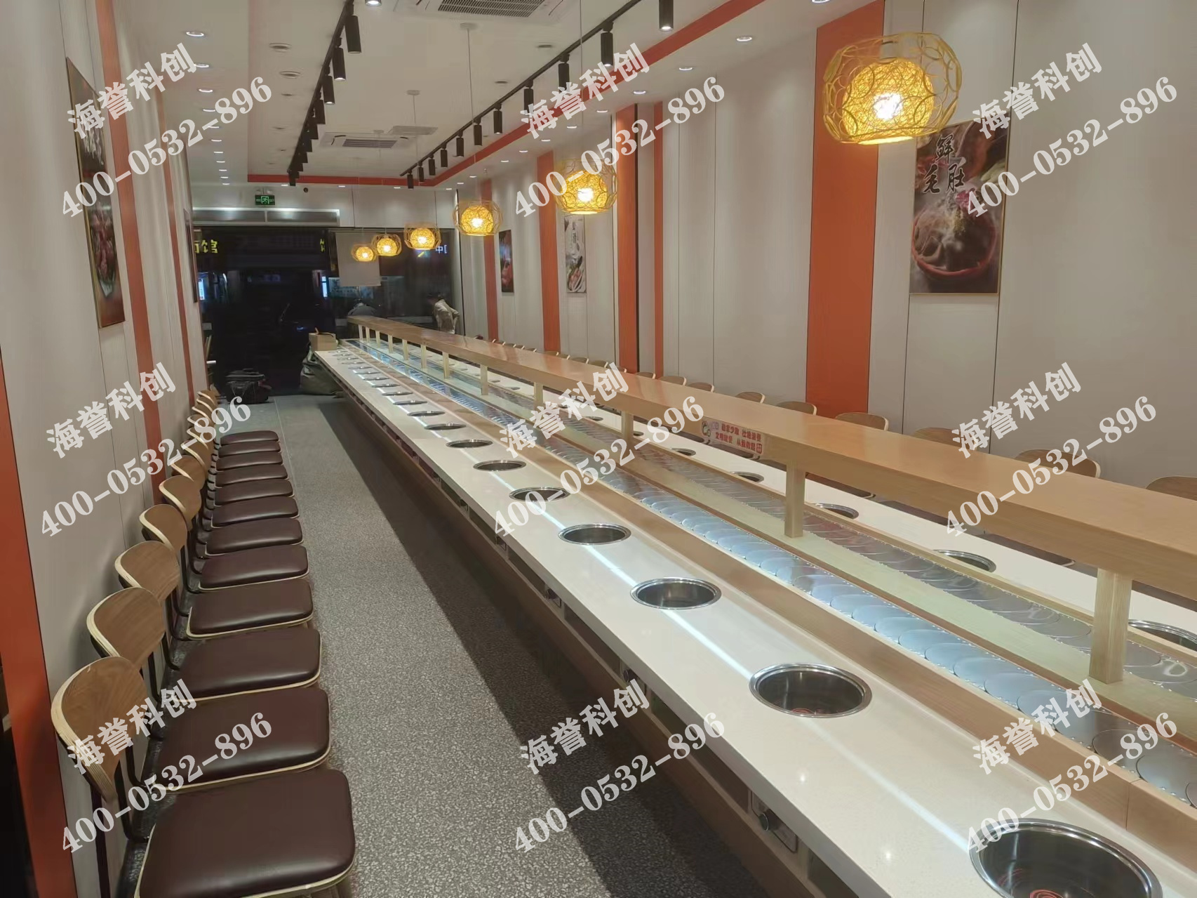 海譽科創江蘇蘇州單涮小火鍋設備安裝完成