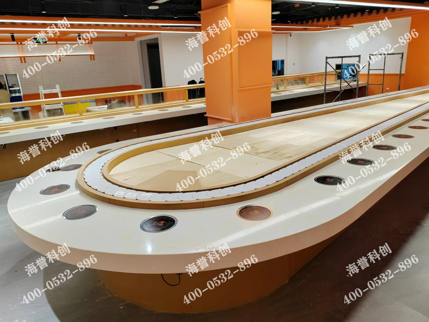 海譽科創合作伙伴單涮小火鍋設備配備加濕器安裝完成