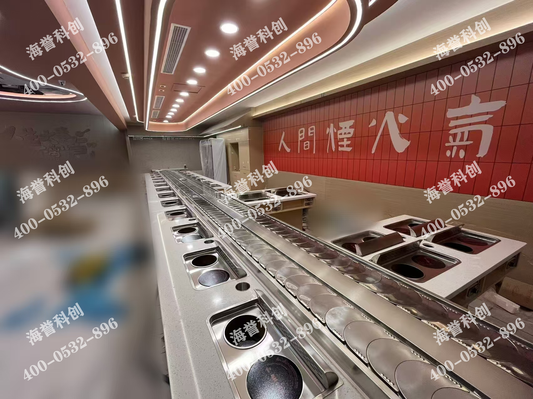 海譽科創遼寧涮烤一體小火鍋設備安裝完成